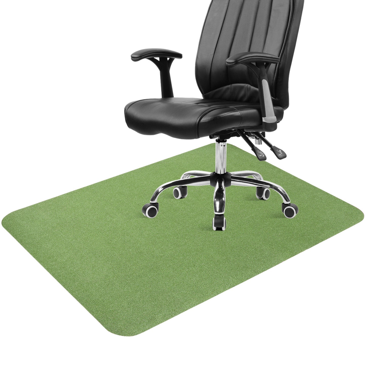 36X48" Office Home Desk Chair Mat Tile Hard Floor Protector Carpet Self-Adhesive