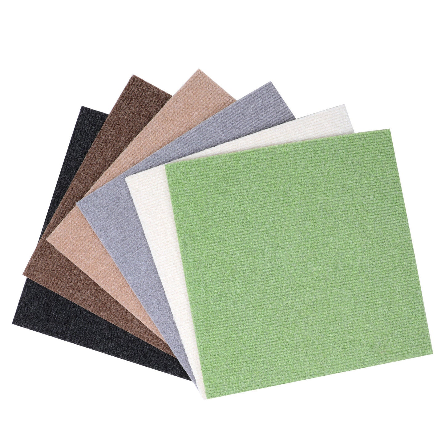 36X48" Office Home Desk Chair Mat Tile Hard Floor Protector Carpet Self-Adhesive
